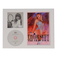 Taylor Swift Signed "The Tortured Poets Department" 11x14 Custom Matted CD Insert Display (ACOA) at PristineAuction.com
