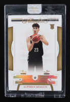 Alperen Sengun 2021-22 Panini Flawless Collegiate Gold #17 #6/10 RC at PristineAuction.com