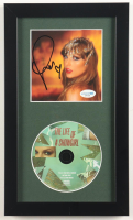 Taylor Swift Signed "The Life of a Showgirl" Custom Framed CD Insert Display (ACOA) at PristineAuction.com