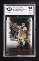 Lebron James 2003 Upper Deck Lebron James Box Set #2 RC (BCCG 10) at PristineAuction.com