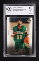 Lebron James 2003 Upper Deck Lebron James Box Set #6 RC (BCCG 10) at PristineAuction.com