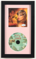 Taylor Swift Signed "The Life of a Showgirl" Custom Framed CD Insert Display (ACOA) at PristineAuction.com