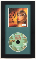 Taylor Swift Signed "The Life of a Showgirl" Custom Framed CD Insert Display (ACOA) at PristineAuction.com