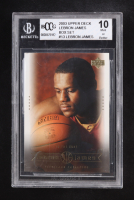 Lebron James 2003 Upper Deck Lebron James Box Set #13 RC (BCCG 10) at PristineAuction.com