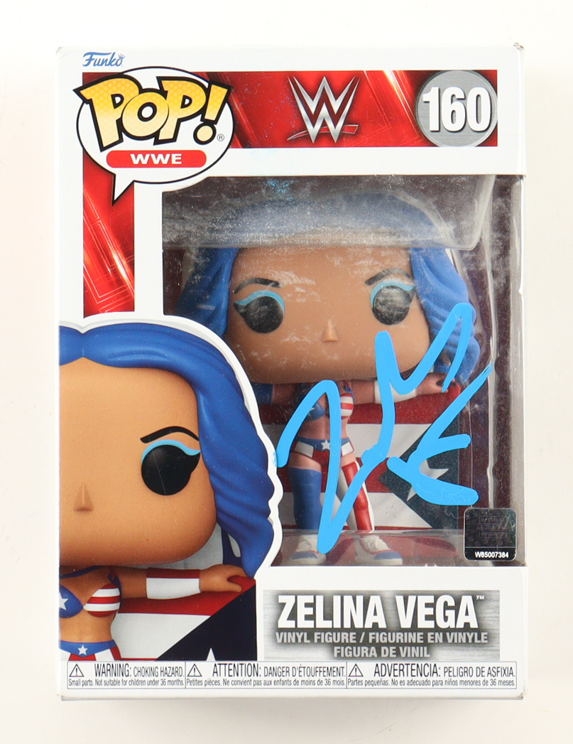 Zelina Vega Signed "WWE" #160 Funko Pop! Vinyl Figure (JSA) at PristineAuction.com Zelina Vega Signed "WWE" #160 Funko Pop! Vinyl Figure (JSA) at PristineAuction.com
