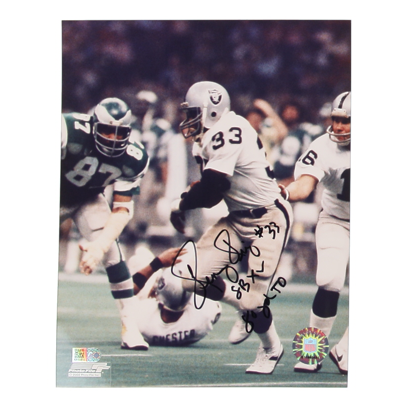 Kenny King Signed Raiders 8x10 Photo Inscribed "SB XV" & "80 Yd TD" (AIV) at PristineAuction.com Kenny King Signed Raiders 8x10 Photo Inscribed "SB XV" & "80 Yd TD" (AIV) at PristineAuction.com