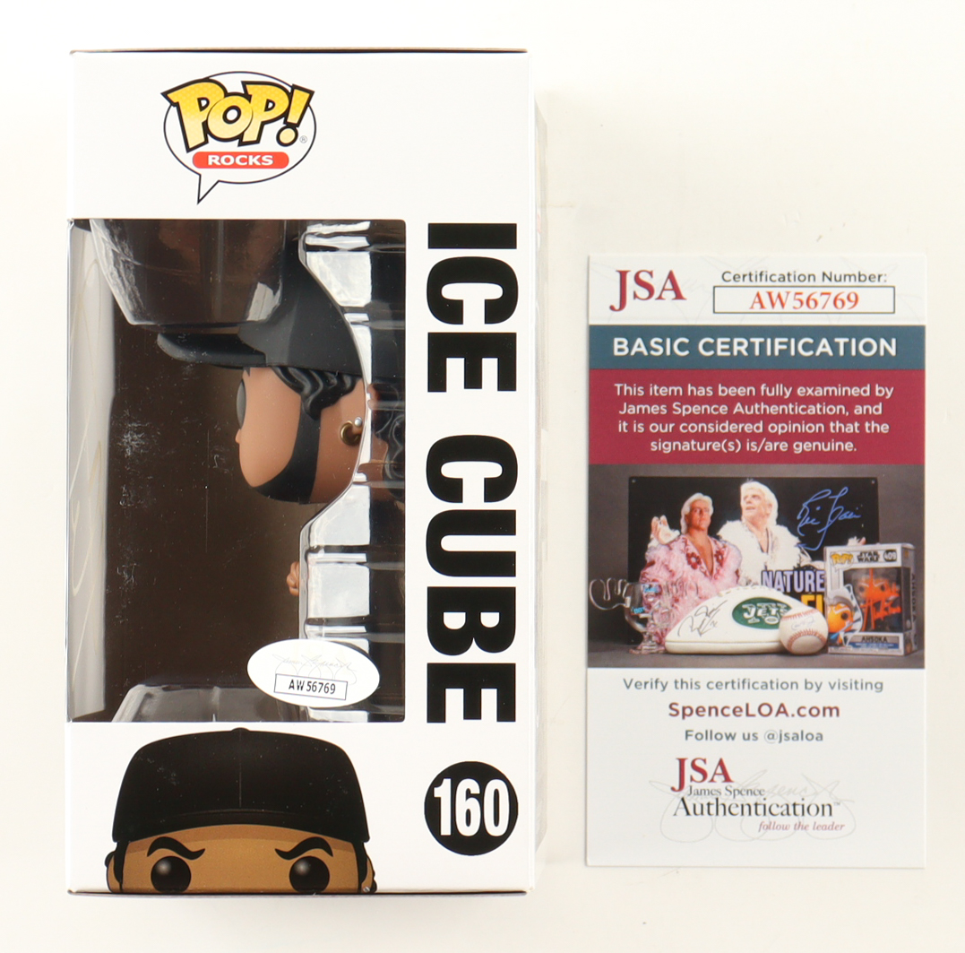 Ice Cube Signed "Ice Cube" #160 Funko Pop! Vinyl Figure (JSA) at PristineAuction.com Ice Cube Signed "Ice Cube" #160 Funko Pop! Vinyl Figure (JSA) at PristineAuction.com