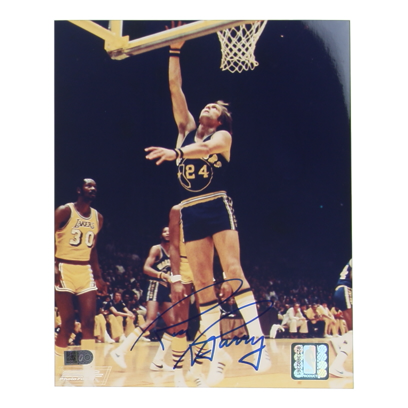 Rick Barry Signed Warriors 8x10 Photo (AIV) at PristineAuction.com Rick Barry Signed Warriors 8x10 Photo (AIV) at PristineAuction.com