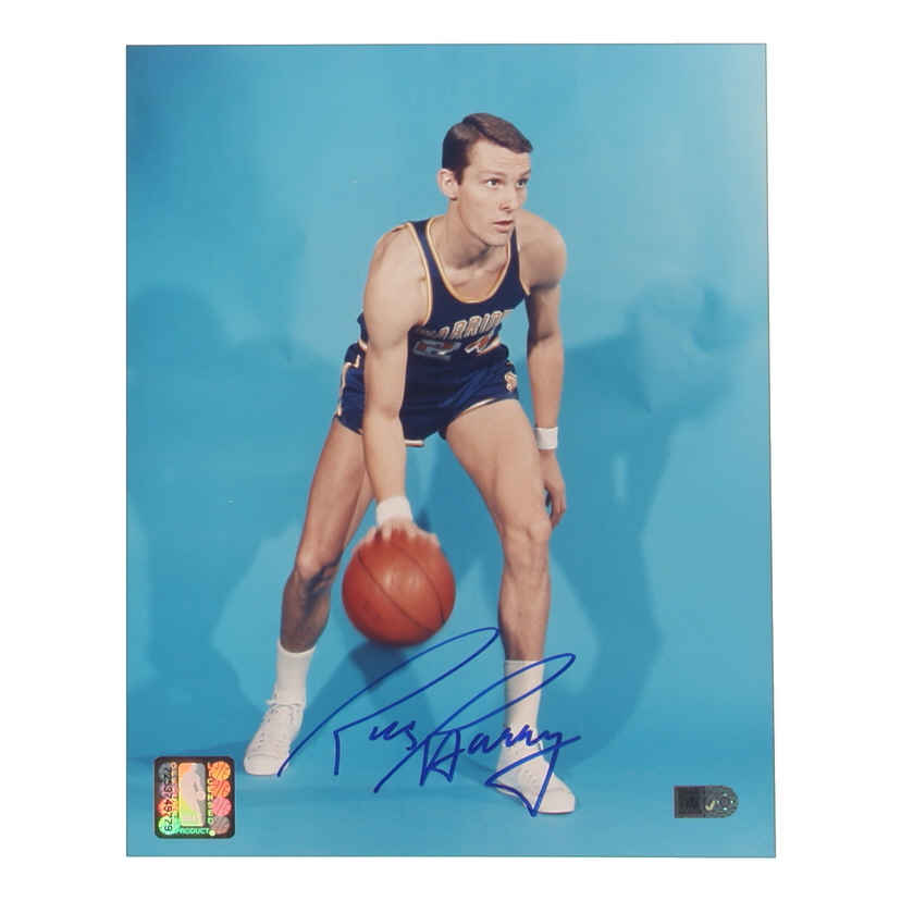 Rick Barry Signed Warriors 8x10 Photo (AIV) at PristineAuction.com Rick Barry Signed Warriors 8x10 Photo (AIV) at PristineAuction.com