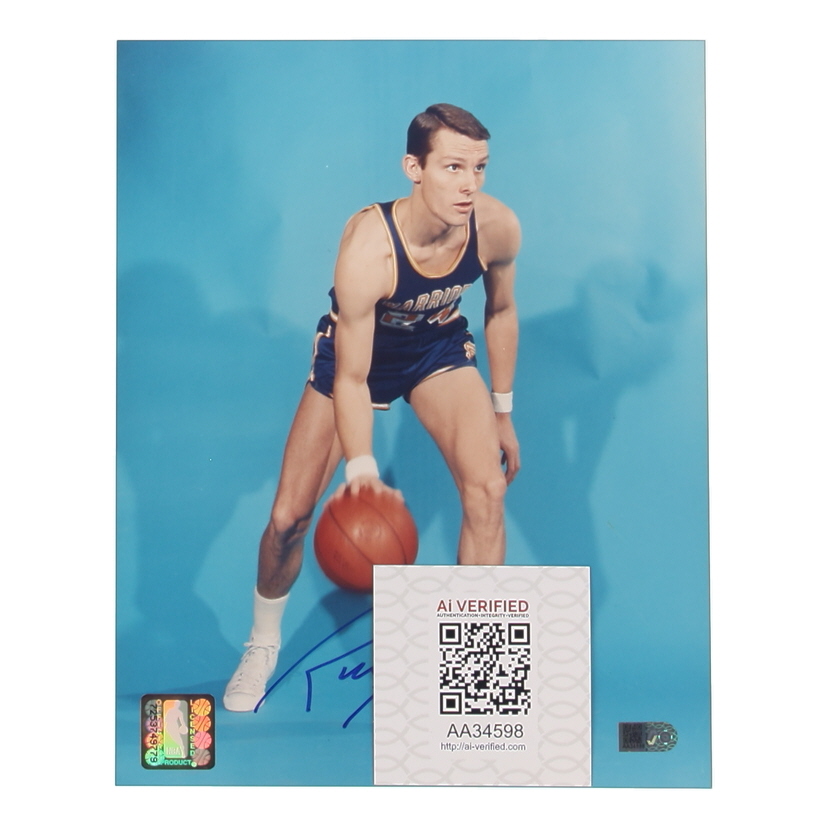Rick Barry Signed Warriors 8x10 Photo (AIV) at PristineAuction.com Rick Barry Signed Warriors 8x10 Photo (AIV) at PristineAuction.com