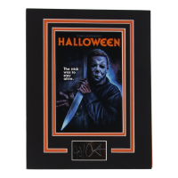 John Carpenter Signed "Halloween" Custom Matted Cut Display (AutographCOA) at PristineAuction.com