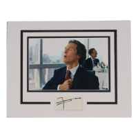 Matthew McConaughey Signed "The Wolf of Wall Street" 11x14 Custom Matted Cut Display (ACOA) at PristineAuction.com