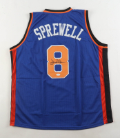 Latrell Sprewell Signed Jersey (JSA) at PristineAuction.com