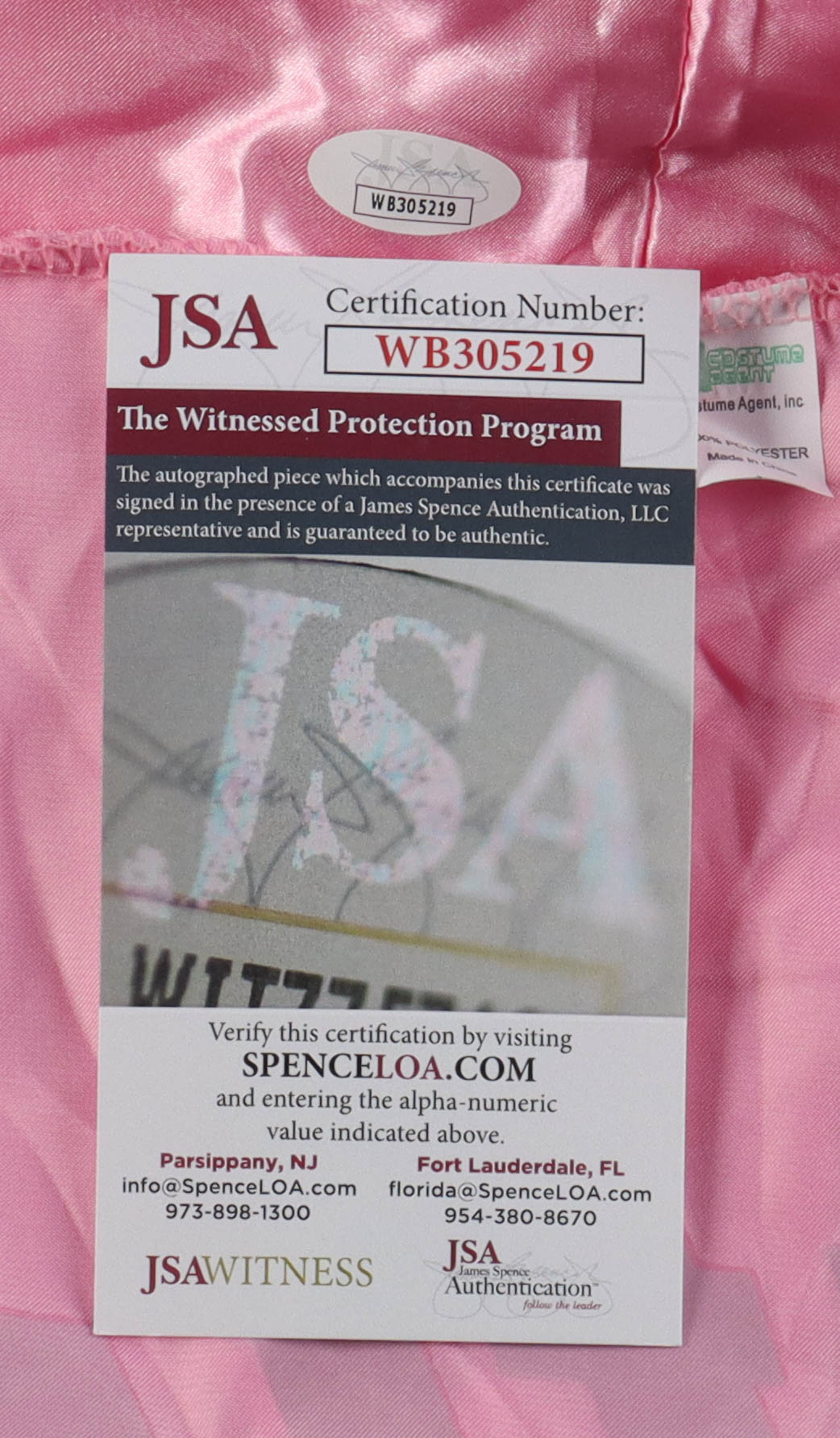 Ric Flair Signed Robe (JSA) at PristineAuction.com Ric Flair Signed Robe (JSA) at PristineAuction.com