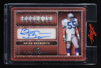 Brian Bosworth 2025 Leaf Glory of the Game Tough as Leather Autographs Silver #TLBB1 #15/15 at PristineAuction.com
