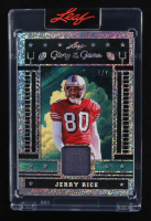 Jerry Rice 2025 Leaf Glory of the Game Used Dots Holo #GU25 #7/7 at PristineAuction.com