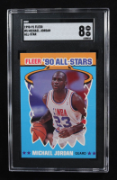 Michael Jordan 1990-91 Fleer All-Stars #5 (SGC 8) at PristineAuction.com
