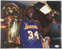 Shaquille O'Neal Signed Lakers 11x14 Photo (JSA) at PristineAuction.com