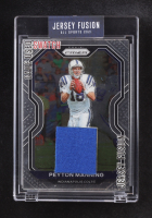 Peyton Manning 2021 Jersey Fusion Game-Used Swatch #PM98 at PristineAuction.com