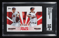 Tom Glavine / Greg Maddux 2023 Topps One Two Punch #12P1 (SGC 10) at PristineAuction.com