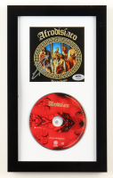 Rauw Alejandro Signed Custom Framed "Afrodisíaco" CD Album Insert Display with Disc (PSA) at PristineAuction.com