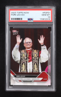 Pope Leo XIV 2025 Topps Now #POPE1 (PSA 10) at PristineAuction.com