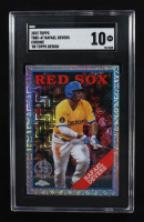 Rafael Devers 2023 Topps '88 Topps Silver Pack Chrome #T88C47 (SGC 10) at PristineAuction.com