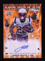 James White 2024 Topps Resurgence Molecular Marks Autographs Orange Power Surge #MMJW #16/25 at PristineAuction.com