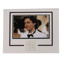 Andrew McCarthy Signed "Pretty in Pink" 11x14 Custom Matted Cut Display (ACOA) at PristineAuction.com