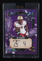 Zay Flowers 2023 Wild Card 5 Card Draw Modern Autographs Purple Crystal #5CDM106 #4/4 RC at PristineAuction.com