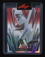 Tyreek Hill Leaf Metal #1/1 Pre-Production Proof at PristineAuction.com