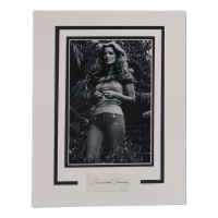 Priscilla Presley Signed 11x14 Custom Matted Cut Display (ACOA) at PristineAuction.com