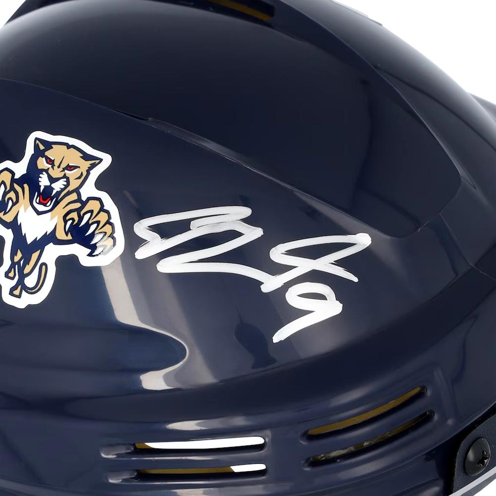Sam Bennett Signed Panthers Mini Helmet (Fanatics) at PristineAuction.com Sam Bennett Signed Panthers Mini Helmet (Fanatics) at PristineAuction.com