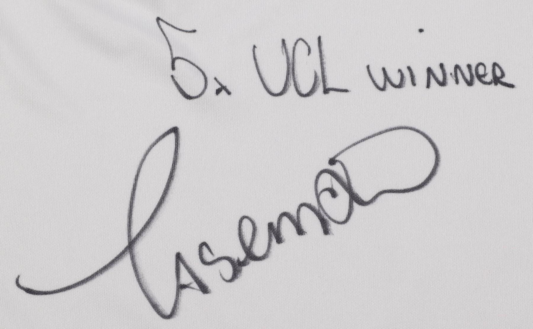 Casemiro Signed Real Madrid Adidas Jersey Inscribed "5X UCK Winner" (Icons) at PristineAuction.com Casemiro Signed Real Madrid Adidas Jersey Inscribed "5X UCK Winner" (Icons) at PristineAuction.com