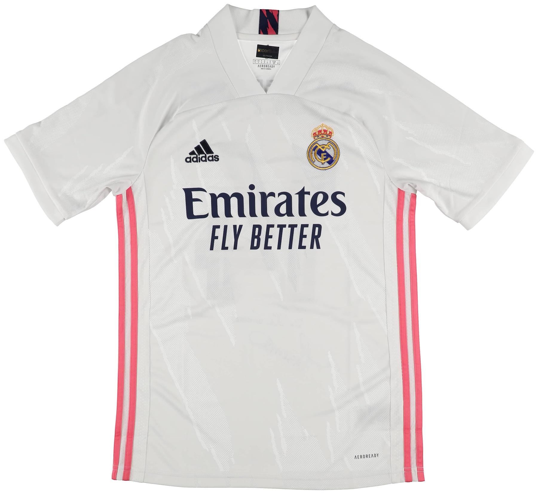 Casemiro Signed Real Madrid Adidas Jersey Inscribed "5X UCK Winner" (Icons) at PristineAuction.com Casemiro Signed Real Madrid Adidas Jersey Inscribed "5X UCK Winner" (Icons) at PristineAuction.com