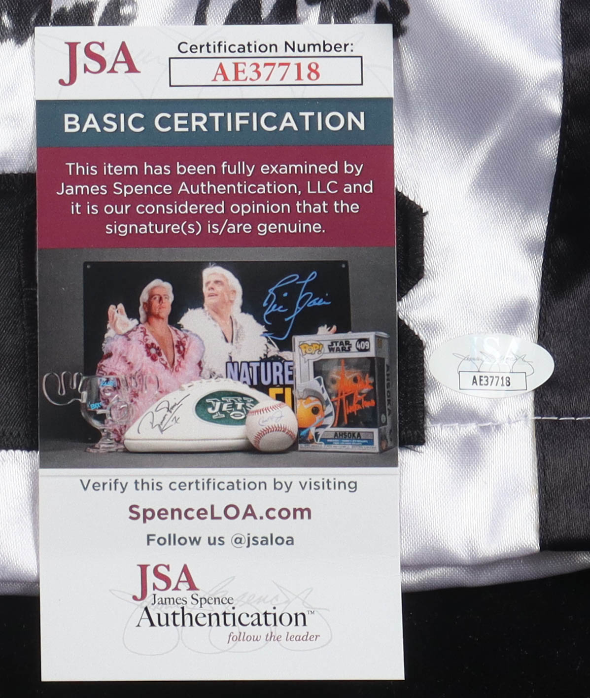 Rubin "Hurricane" Carter Signed Boxing Trunks (JSA) at PristineAuction.com Rubin "Hurricane" Carter Signed Boxing Trunks (JSA) at PristineAuction.com