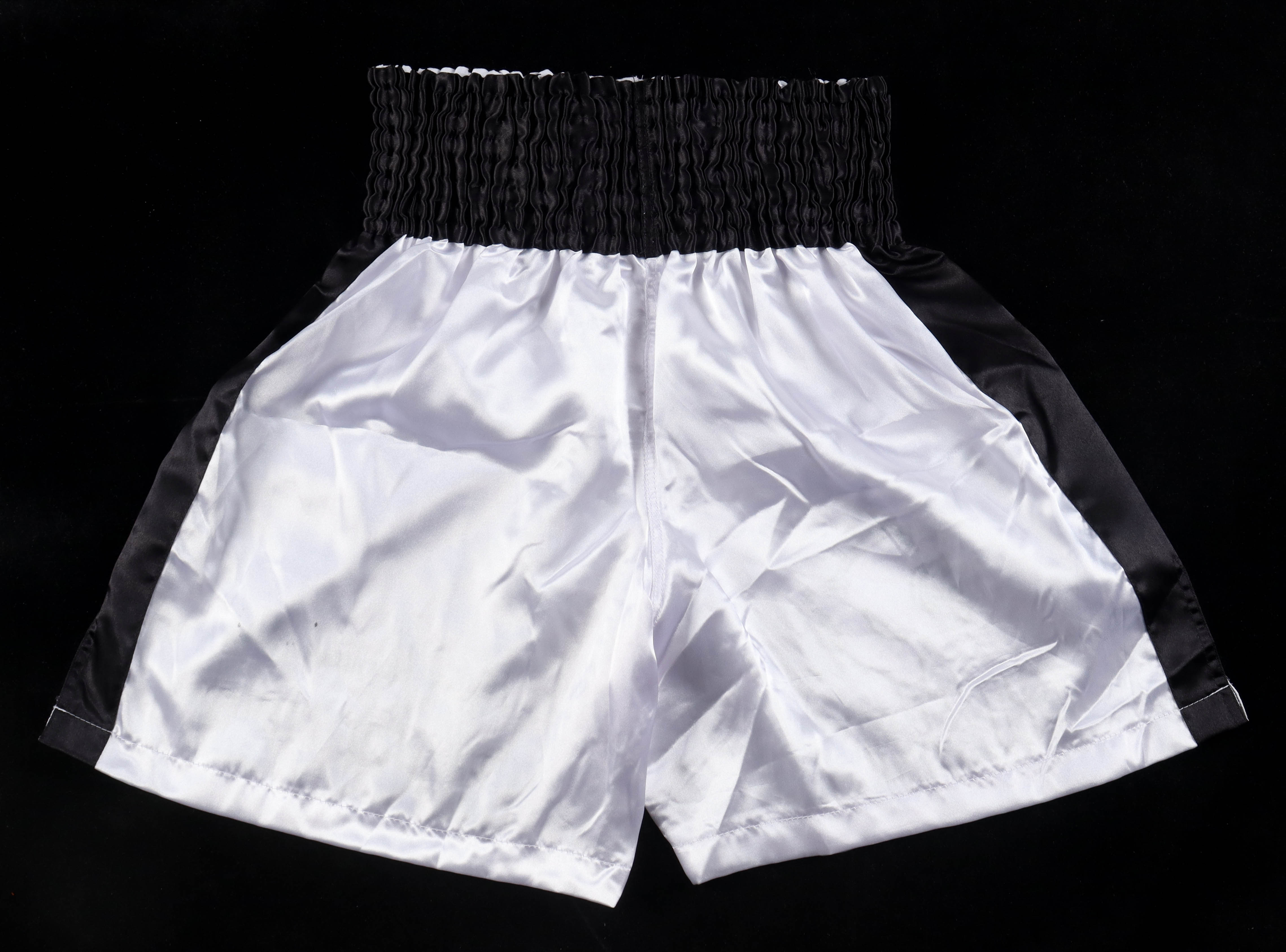 Rubin "Hurricane" Carter Signed Boxing Trunks (JSA) at PristineAuction.com Rubin "Hurricane" Carter Signed Boxing Trunks (JSA) at PristineAuction.com