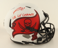 Ronald Jones Signed Buccaneers Full-Size Authentic On-Field Lunar Eclipse Alternate Speed Helmet Inscribed "SB LV Champs" (Beckett) at PristineAuction.com