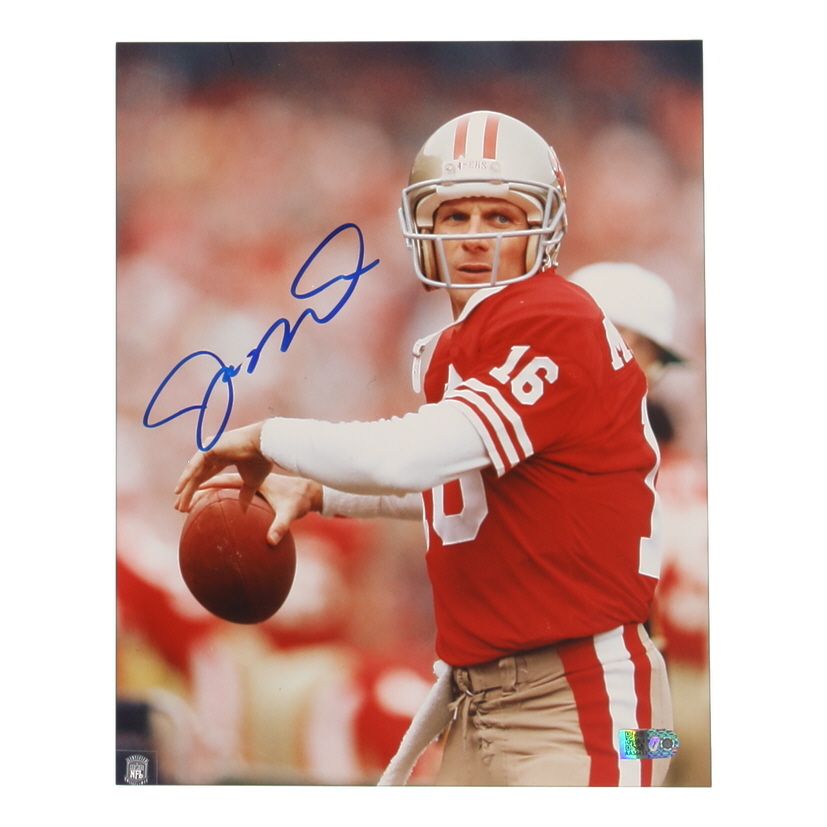 Joe Montana Signed 49ers 8x10 Photo (AIV) at PristineAuction.com Joe Montana Signed 49ers 8x10 Photo (AIV) at PristineAuction.com