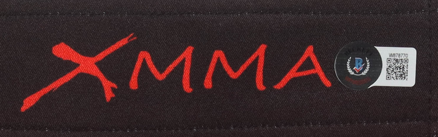 Randy Couture Signed MMA Trunks (Beckett) at PristineAuction.com Randy Couture Signed MMA Trunks (Beckett) at PristineAuction.com