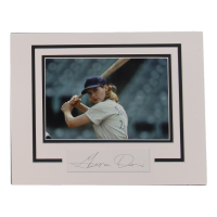 Geena Davis Signed "League of Their Own" 11x14 Custom Matted Cut Display (ACOA) at PristineAuction.com