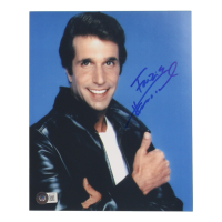Henry Winkler Signed "Happy Days" 8x10 Photo Inscribed "Fonzie" (Beckett) at PristineAuction.com