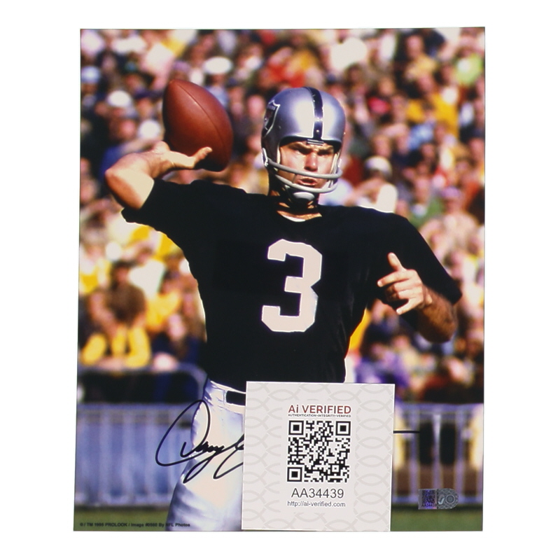 Daryle Lamonica Signed Raiders 8x10 Photo (AIV) at PristineAuction.com Daryle Lamonica Signed Raiders 8x10 Photo (AIV) at PristineAuction.com