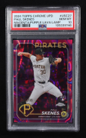 Paul Skenes 2024 Topps Chrome UPD Magenta/Purple Lava Lamp #USC27 RC #231/299 (PSA 10) at PristineAuction.com