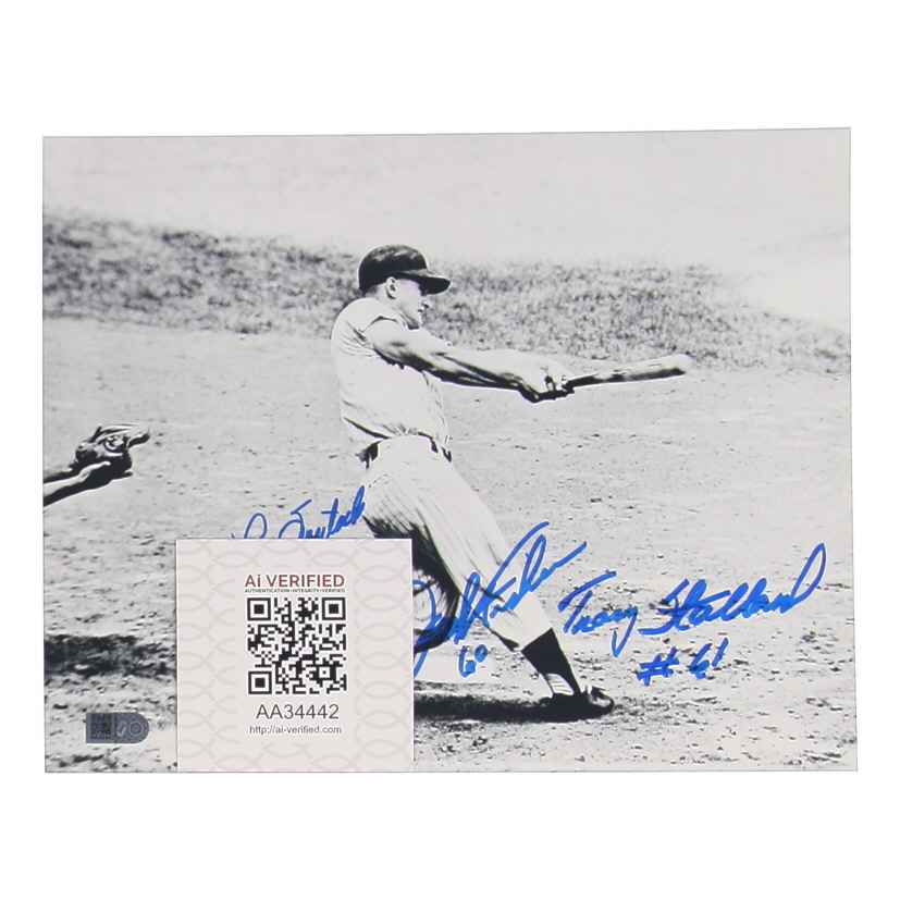 Tracy Stallard, Jack Fisher & Paul Foytack Signed 8x10 Photo (AIV) at PristineAuction.com Tracy Stallard, Jack Fisher & Paul Foytack Signed 8x10 Photo (AIV) at PristineAuction.com