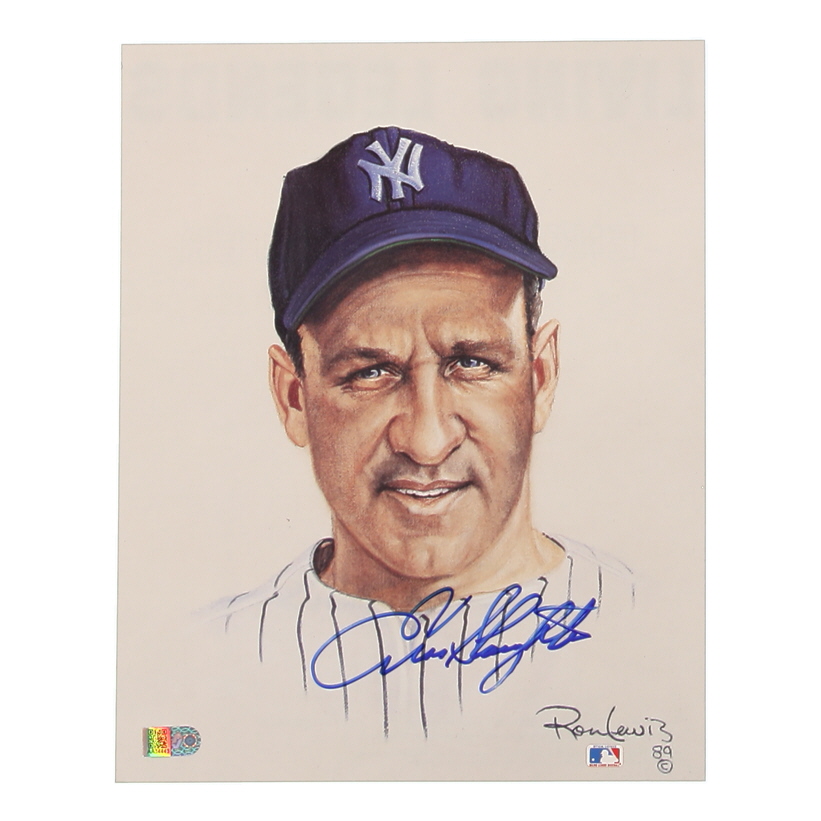 Enos Slaughter Signed LE "Living Legends" 8x10 Print by Ron Lewis (AIV) at PristineAuction.com Enos Slaughter Signed LE "Living Legends" 8x10 Print by Ron Lewis (AIV) at PristineAuction.com