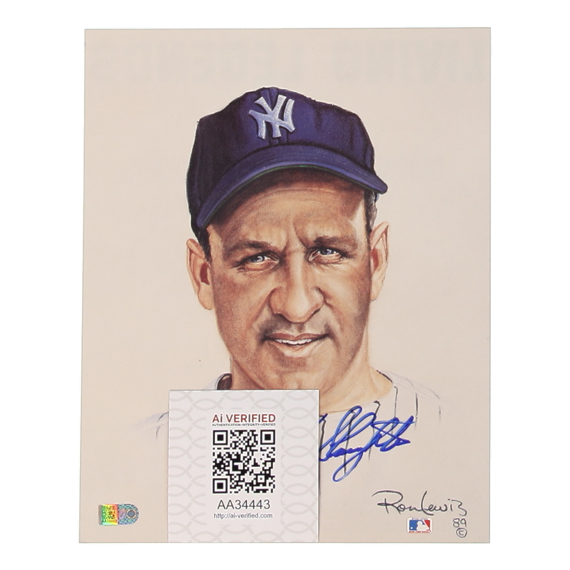 Enos Slaughter Signed LE "Living Legends" 8x10 Print by Ron Lewis (AIV) at PristineAuction.com Enos Slaughter Signed LE "Living Legends" 8x10 Print by Ron Lewis (AIV) at PristineAuction.com