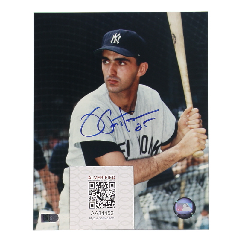 Joe Pepitone Signed Yankees 8x10 Photo (AIV) at PristineAuction.com Joe Pepitone Signed Yankees 8x10 Photo (AIV) at PristineAuction.com