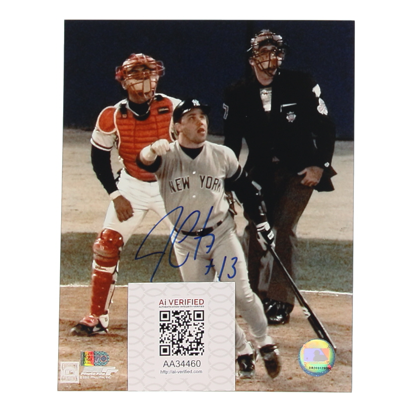 Jim Leyritz Signed Yankees 8x10 Photo (AIV) at PristineAuction.com Jim Leyritz Signed Yankees 8x10 Photo (AIV) at PristineAuction.com