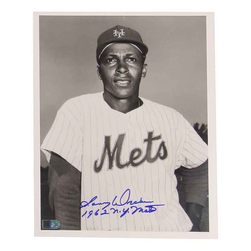 Sammy Drake Signed Mets 8x10 Photo Inscribed "1962 N.Y. Mets" (AIV) at PristineAuction.com Sammy Drake Signed Mets 8x10 Photo Inscribed "1962 N.Y. Mets" (AIV) at PristineAuction.com